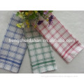 100% cotton yarn dyed stripe weaving kitchen towels with mono checks